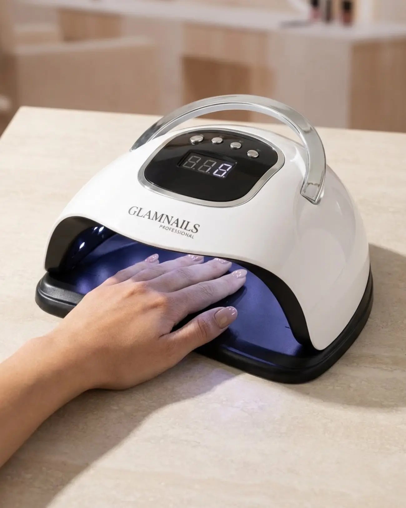 Glamnailsprofessional Sundhed & skønhed > Neglepleje > Negletørrere Ultra-Performance LED lampe 280W - X10 Max