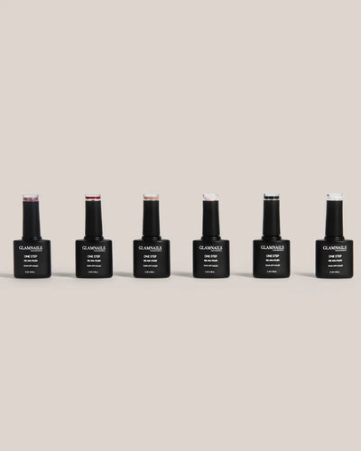 Glamnailsprofessional Sundhed og skønhed > Neglepleje > Negle gel One Step Gel Polish farvesæt | Vælg 6 farver