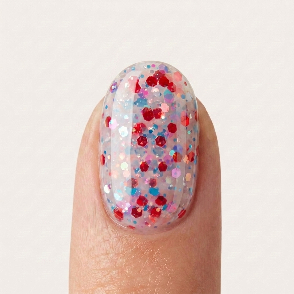 Polygel Crystal Flakes Glamnailsprofessional 